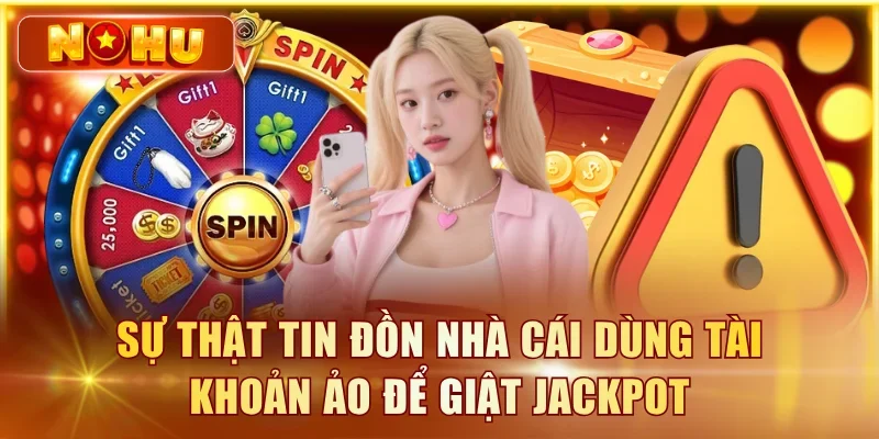 Nổ Hũ Lừa Đảo? Sự Thật Về 5 Tin Đồn Phổ Biến Nhất Sự thật tin đồn nhà cái dùng tài khoản ảo để giật jackpot